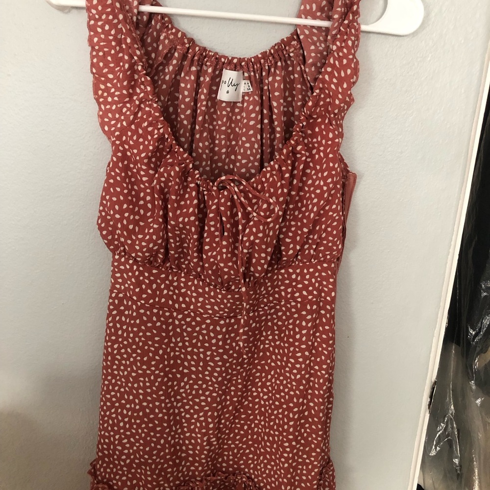 Polly flirty mini dress
